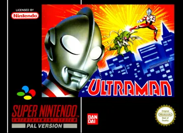 Ultraman (Europe) box cover front